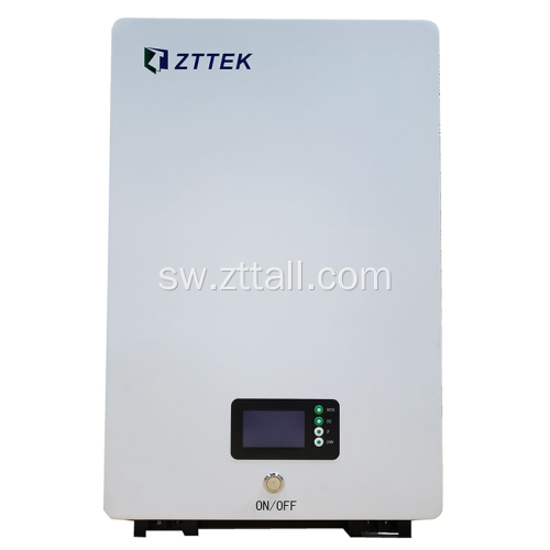 betri ya lithiamu iliyowekwa na ukuta wa nyumbani 48v100ah lifepo4